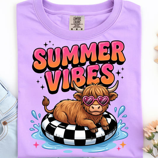 Summer Vibes DTF Print