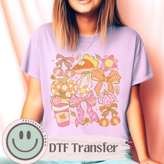 Coquette Fall DTF Print