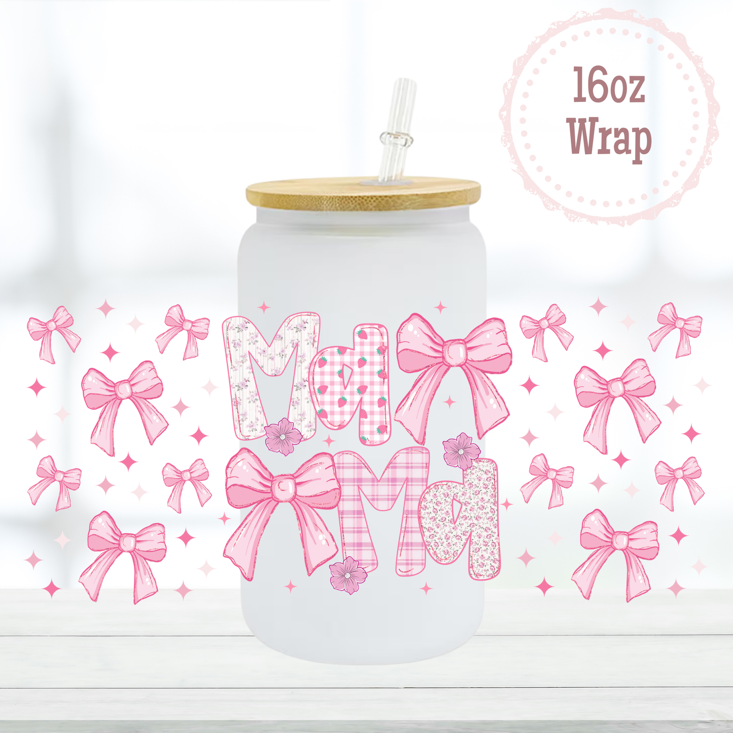 Mama Coquette 16oz UVDTF Cup Wrap