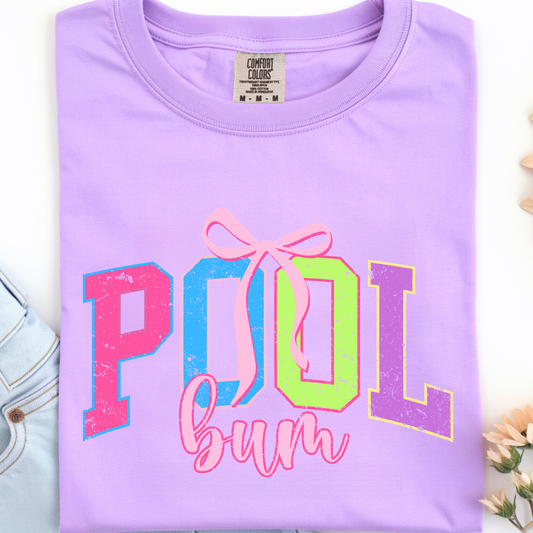 Pool Bum DTF Print