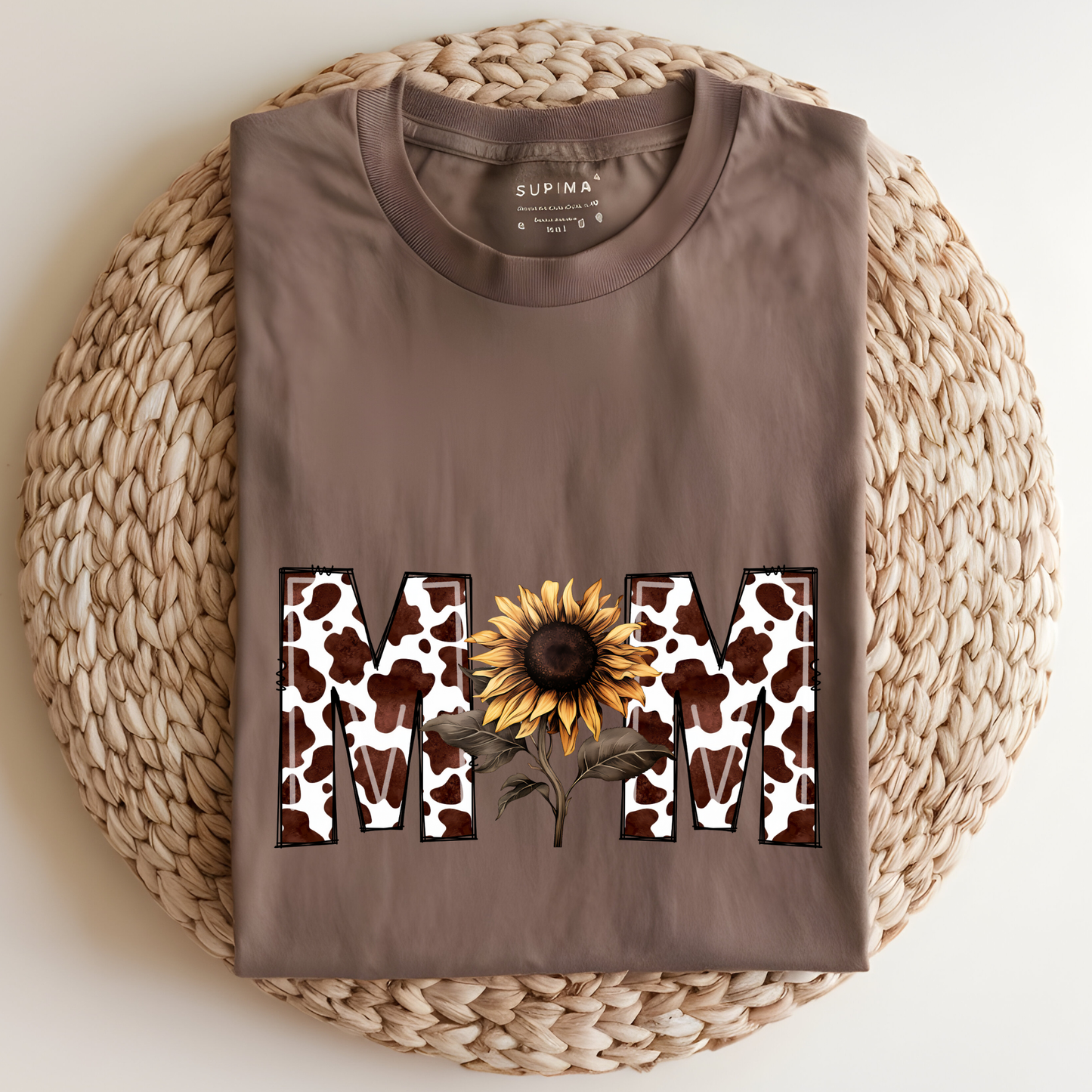 Mom Cow Print DTF Print