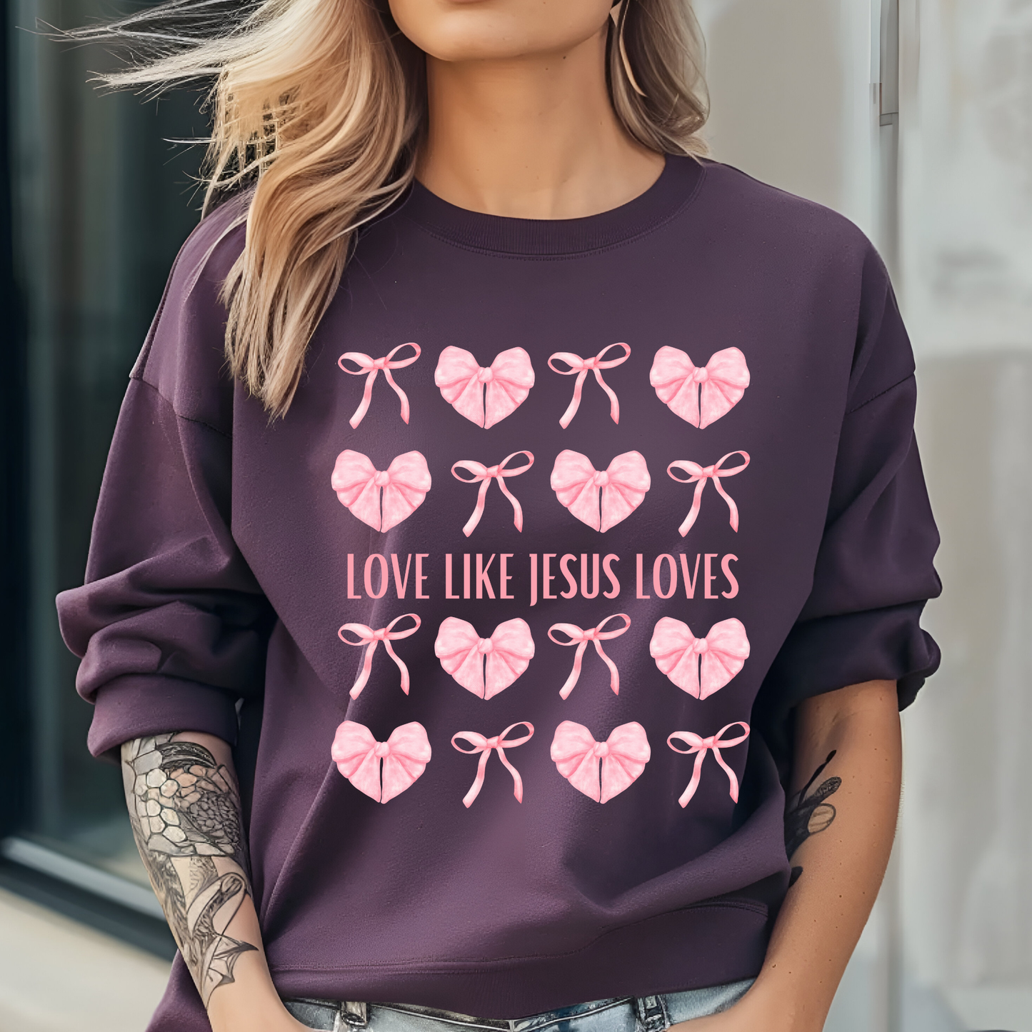 Love Like Jesus DTF Print