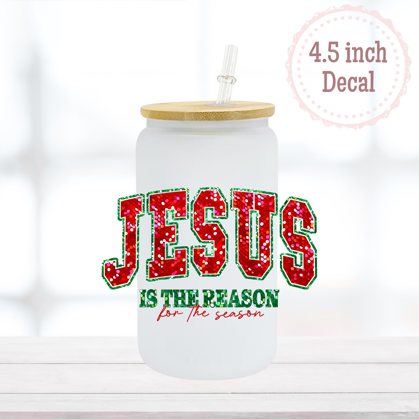 Jesus is the Reason UVDTF Decal