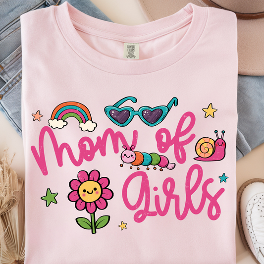 Mom of Girls DTF Print