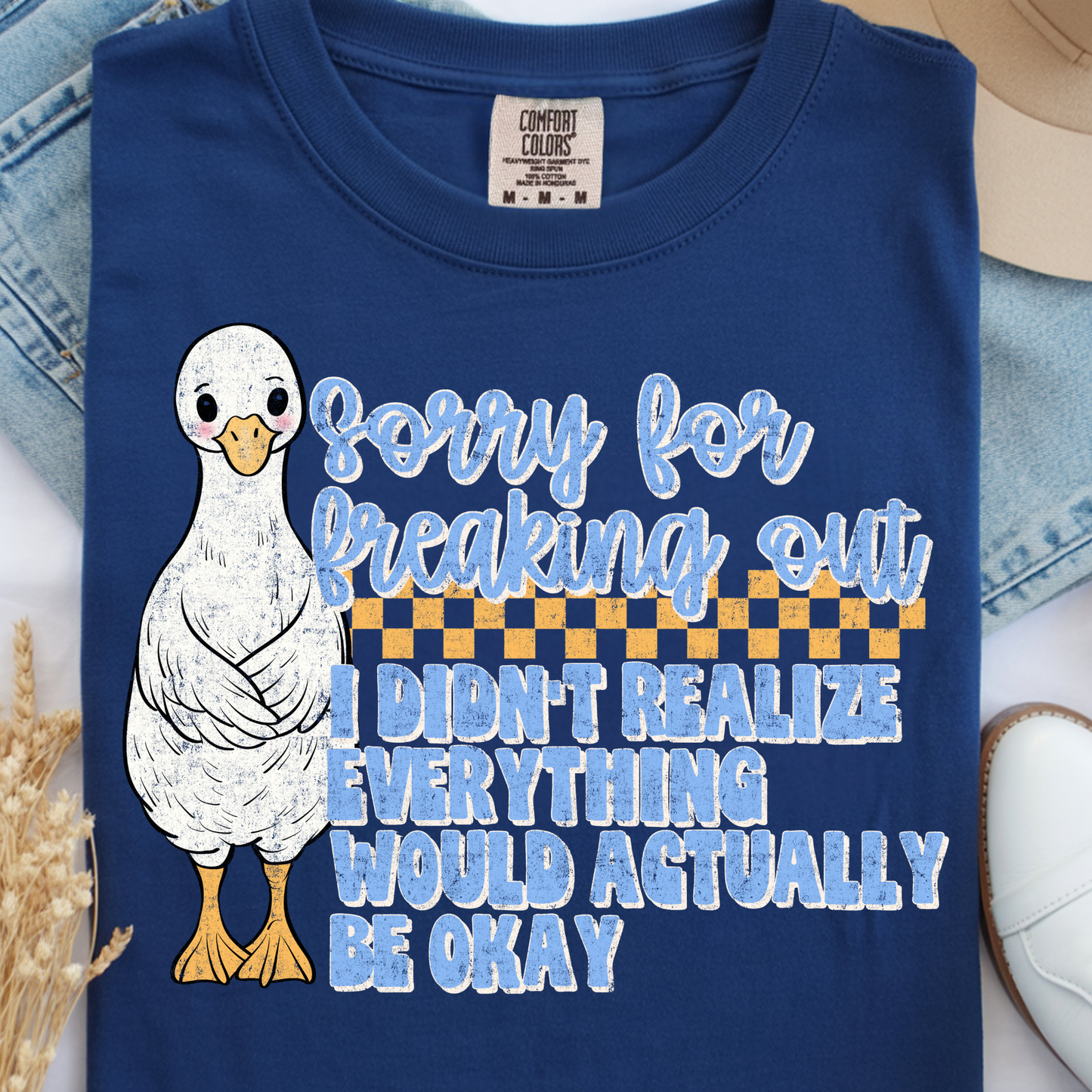 Sorry For Freaking Out DTF Print