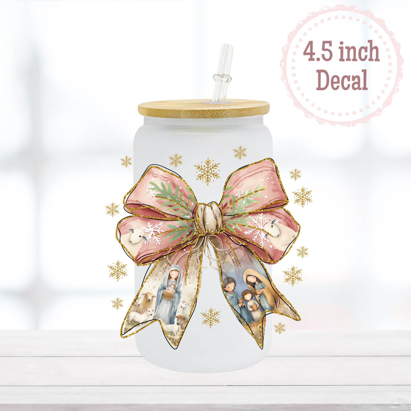 Nativity Bow UVDTF Decal