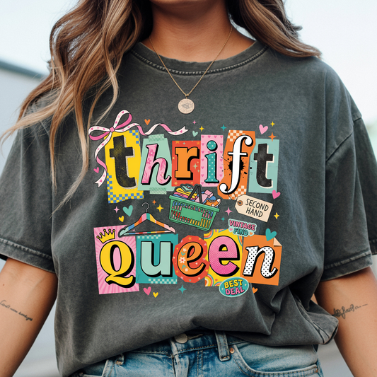 Thrift Queen DTF Print