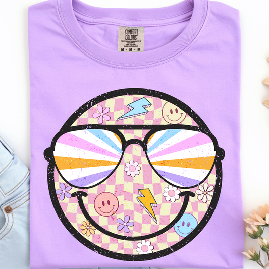 Smiley DTF Print