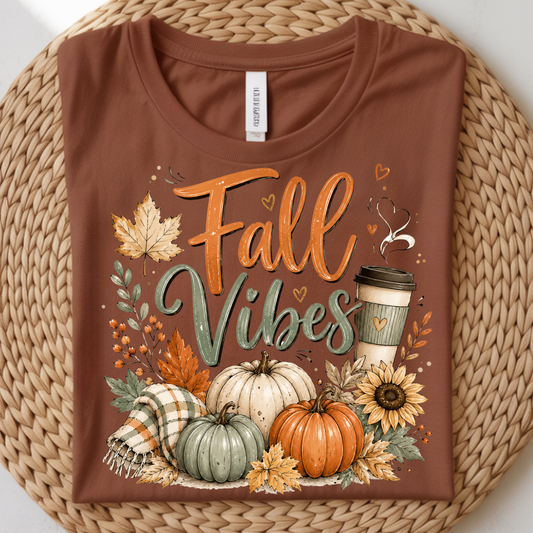 Fall Vibes DTF Print