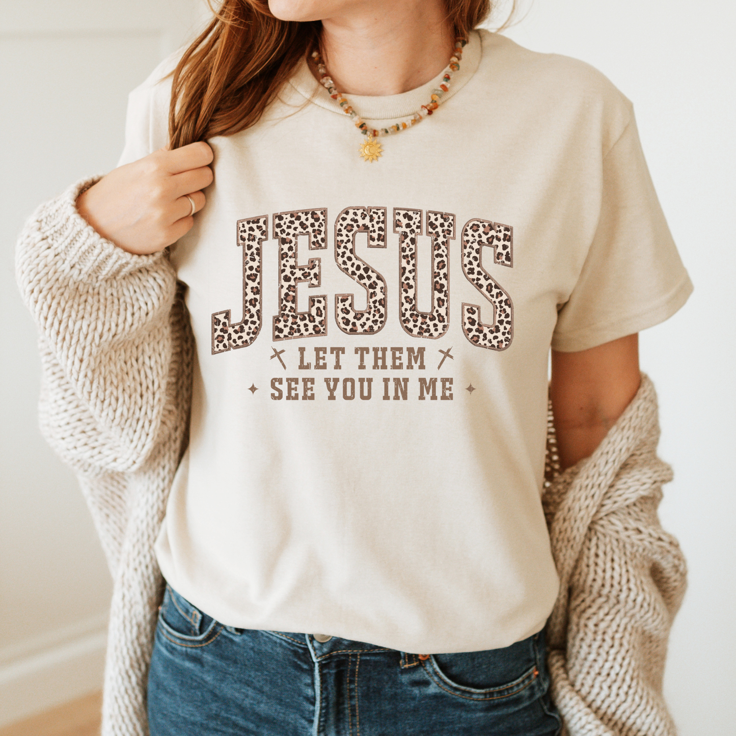 Jesus Let Them DTF Print