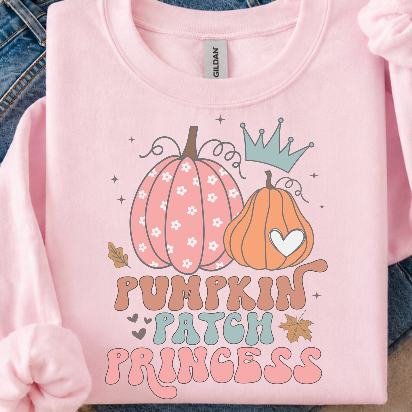 Pumpkin Patch Princess DTF Print