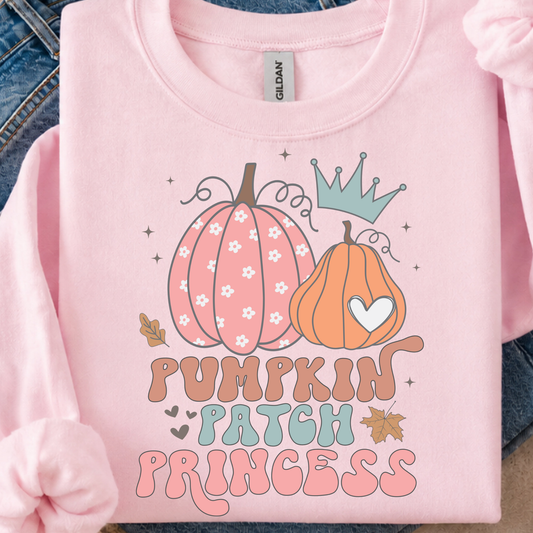 Pumpkin Patch Princess DTF Print