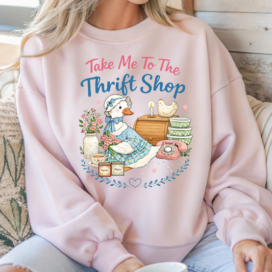 Thrift Shop Goose DTF Print