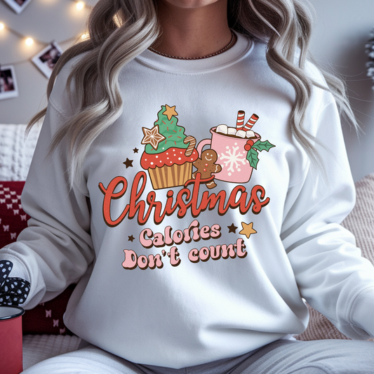 Christmas Calories DTF Print