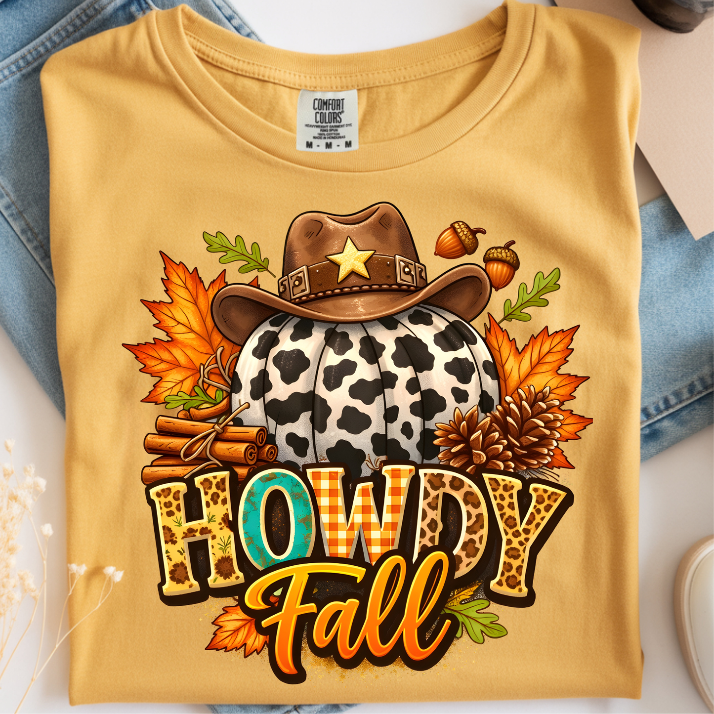 Howdy Fall DTF Print