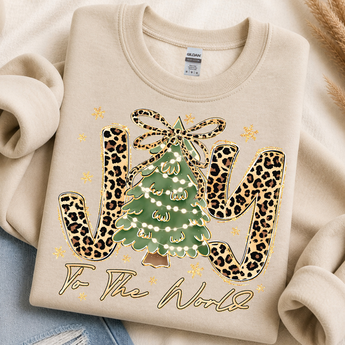 Joy to the World DTF Print