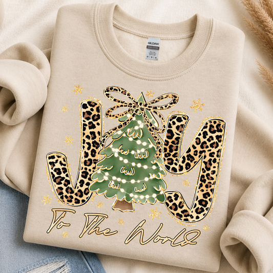 Joy to the World DTF Print