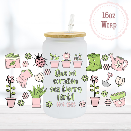 Tierra Fértil 16oz UVDTF Cup Wrap