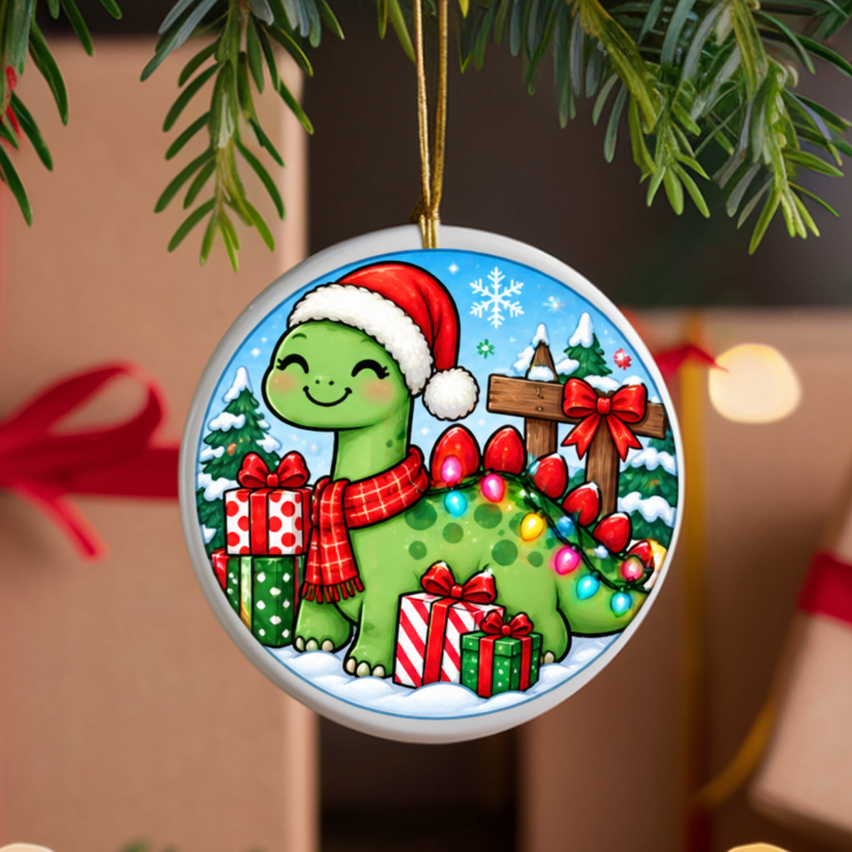 Dino UVDTF Ornament Decal