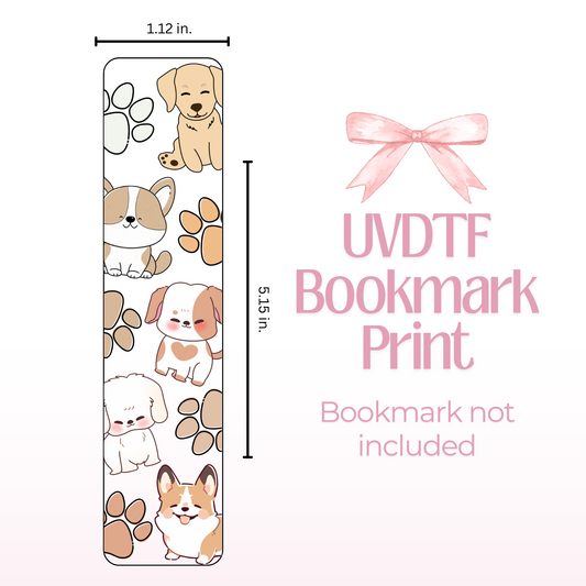 Dogs Double Sided Bookmark