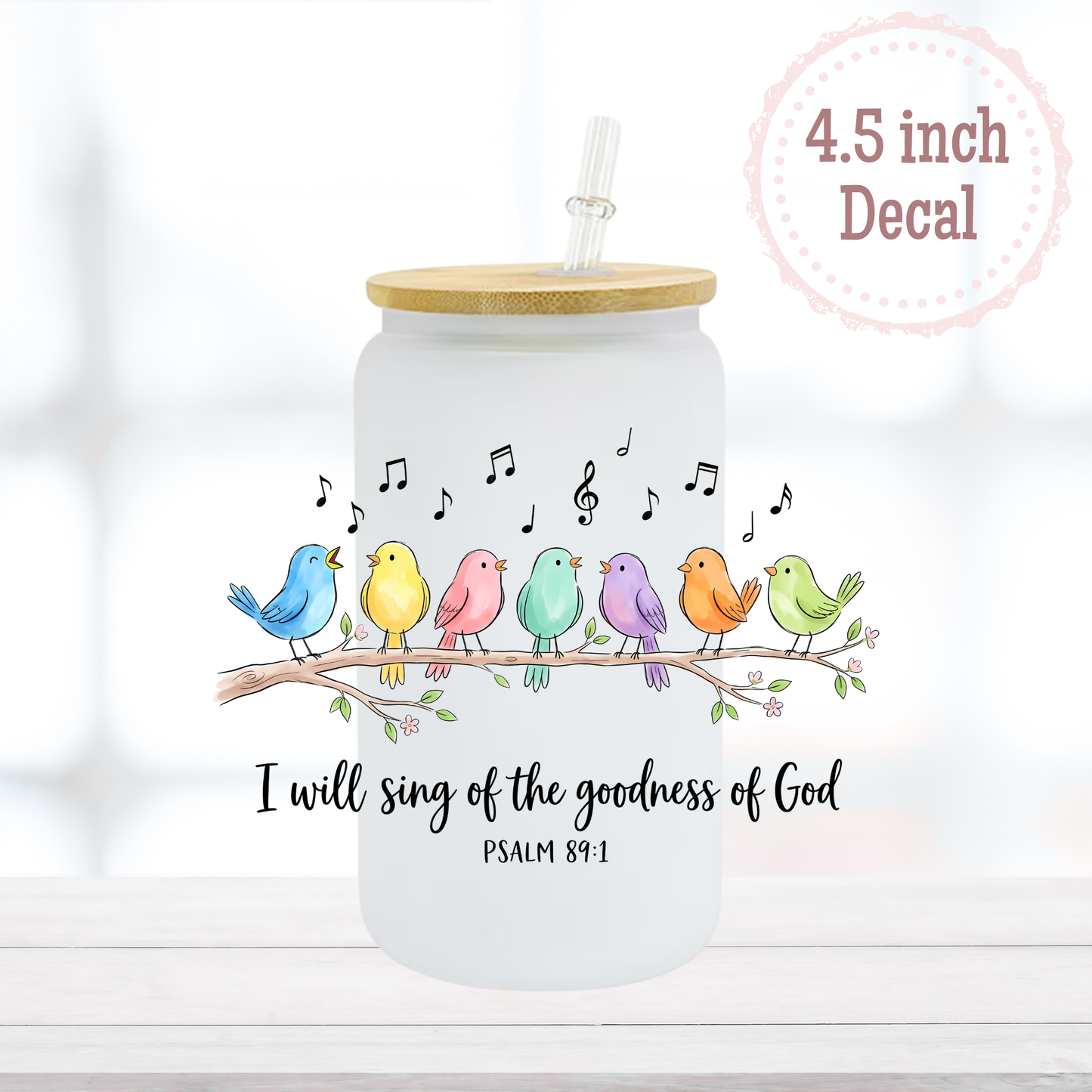Goodness of God UVDTF Decal