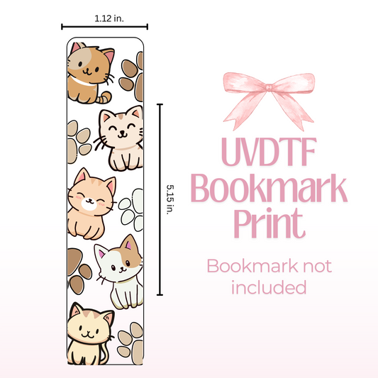 Cats Double Sided Bookmark