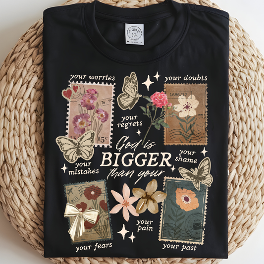 God is Bigger DTF Print