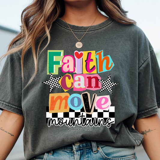 Faith Can Move DTF Print
