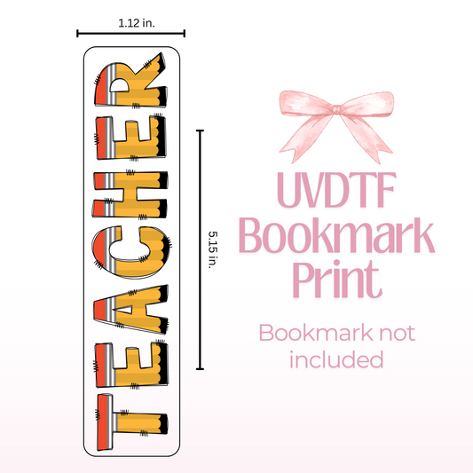 Teacher Double Sided Bookmark