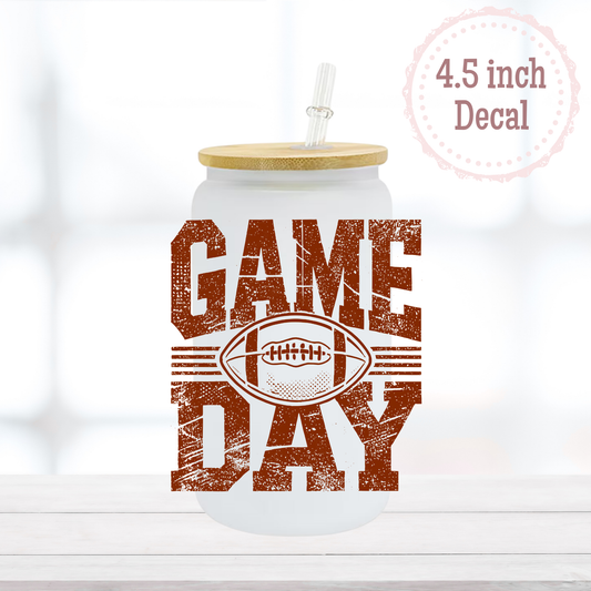 Game Day UVDTF Decal