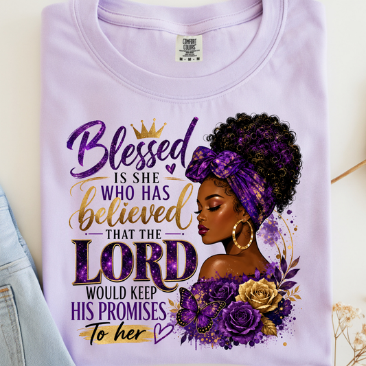 Blessed is She DTF Transfer