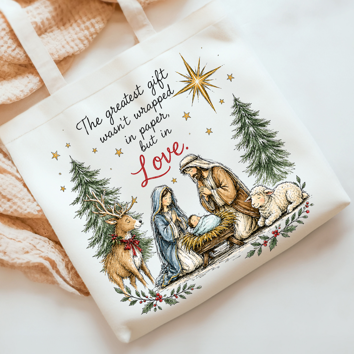 Wrapped in Love DTF Print
