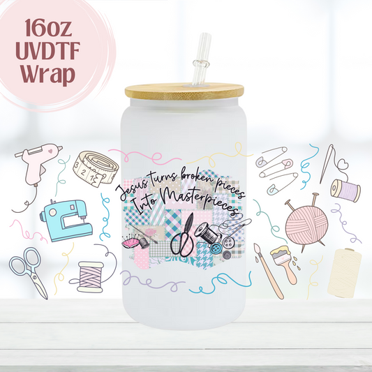 Masterpieces 16oz UVDTF Cup Wrap