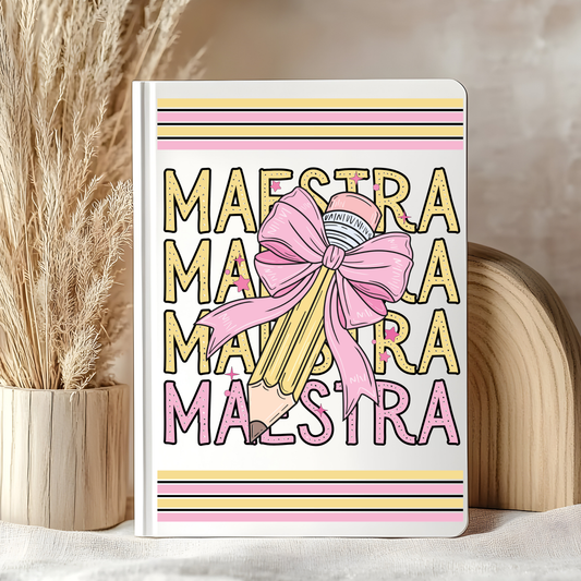 Maestra A5 Notebook Decal