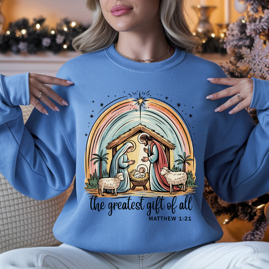 The Greatest Gift DTF Print