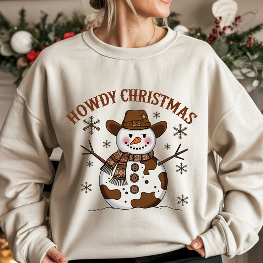 Howdy Christmas DTF Print