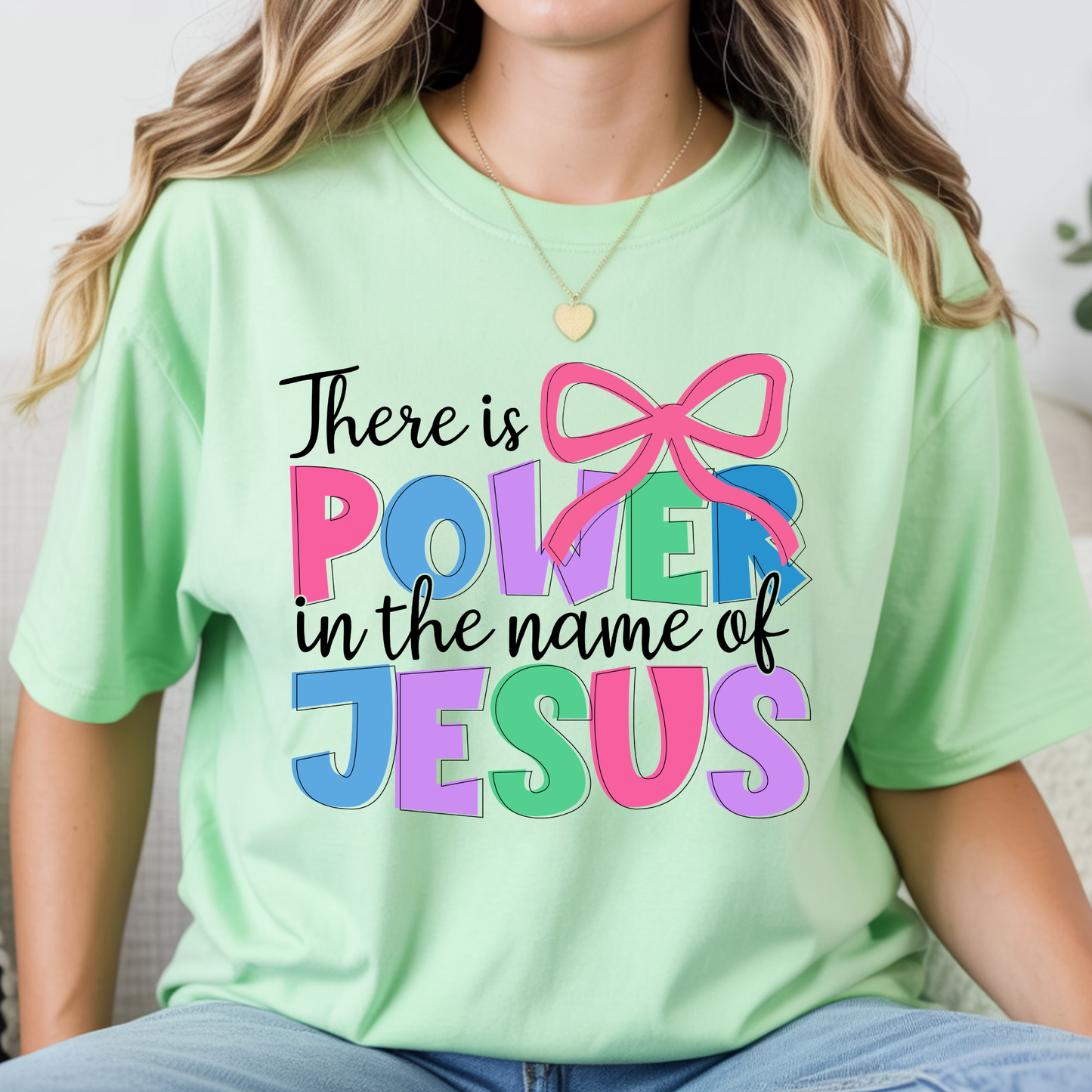 Power in the Name of Jesus DTF Print