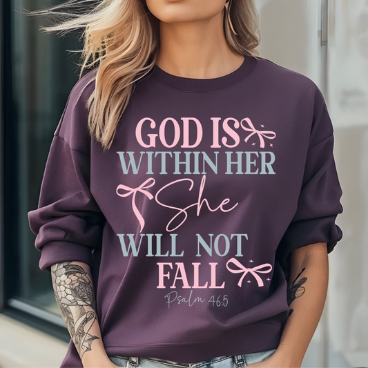Coquette God is Within Her DTF Print