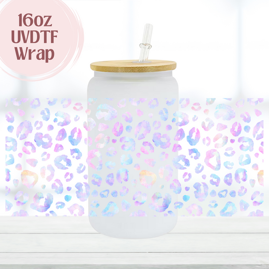 Animal Print Pastel 16oz UVDTF Cup Wrap