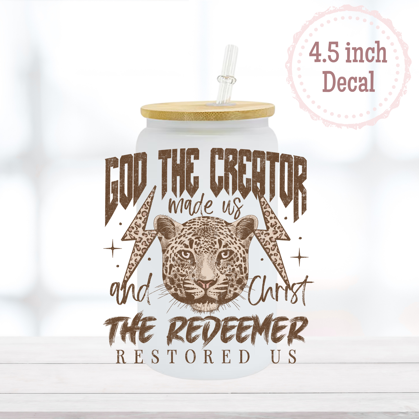 Redeemer UVDTF Decal