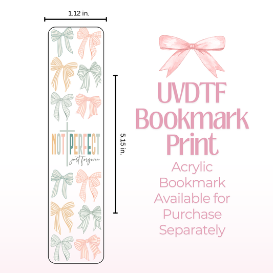 Forgiven Double Sided Bookmark