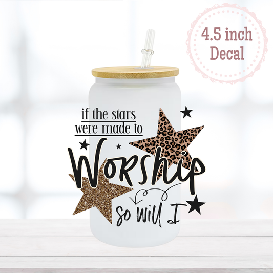 Stars Worship UVDTF Decal