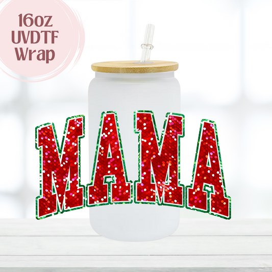 Glitter Mama 16oz UVDTF Cup Wrap