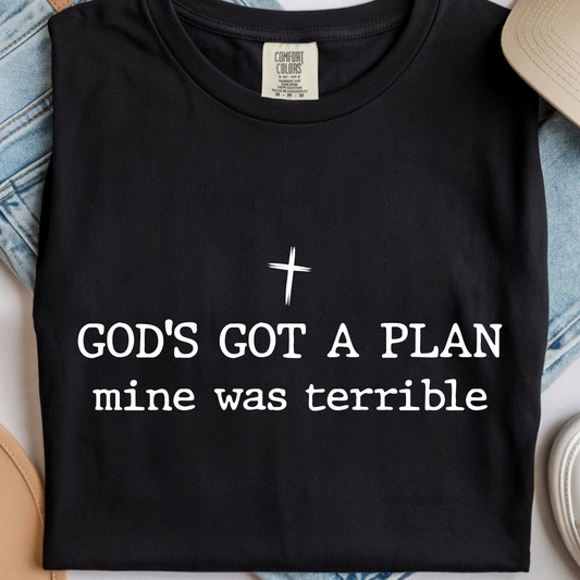 God's Got a Plan DTF Print