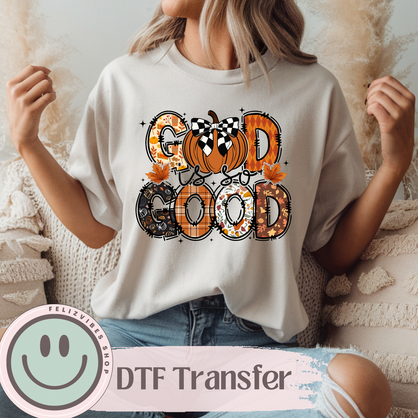 God is so Good DTF Print