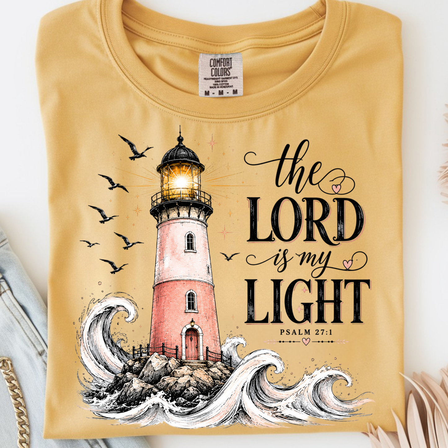 The Lord is my Light DTF Print