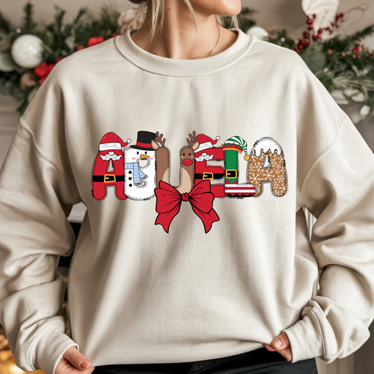 Abuela Christmas DTF Print