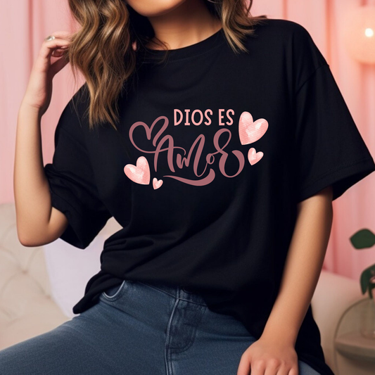 Dios es Amor DTF Print