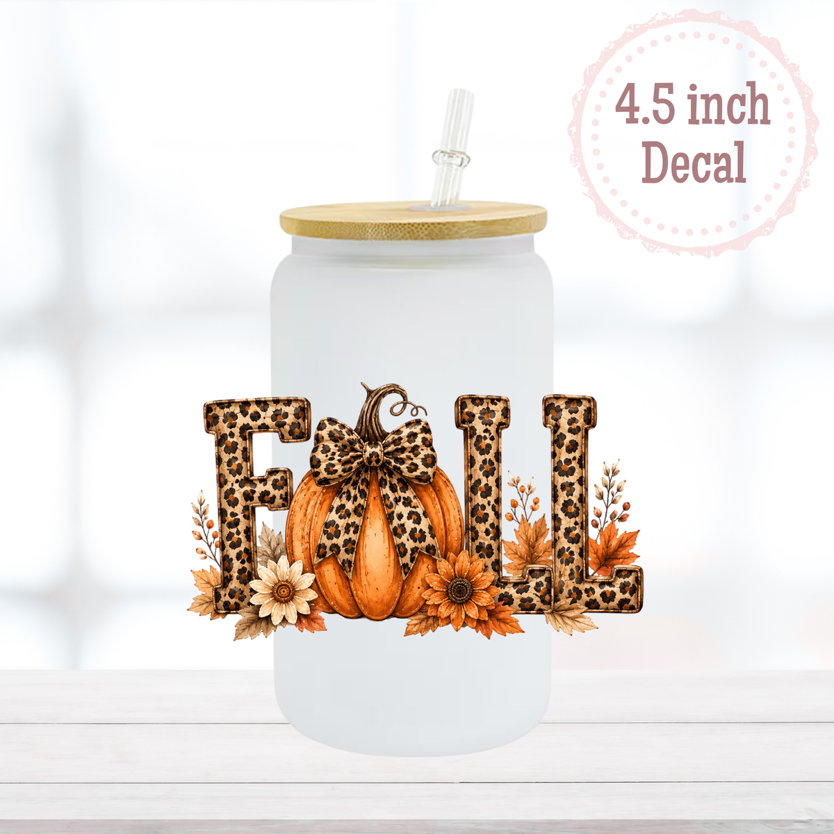 Fall UVDTF Decal