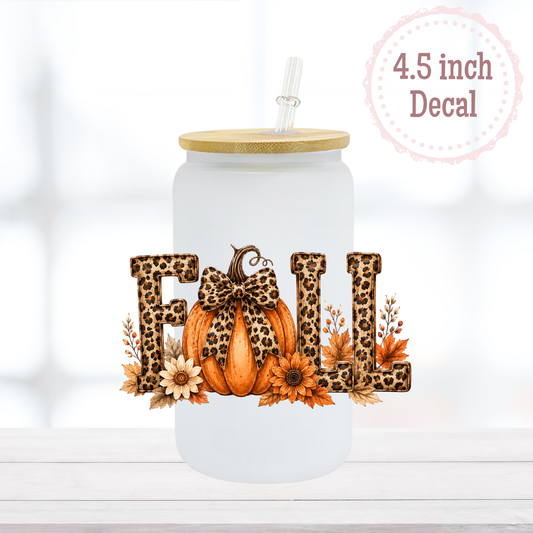 Fall UVDTF Decal